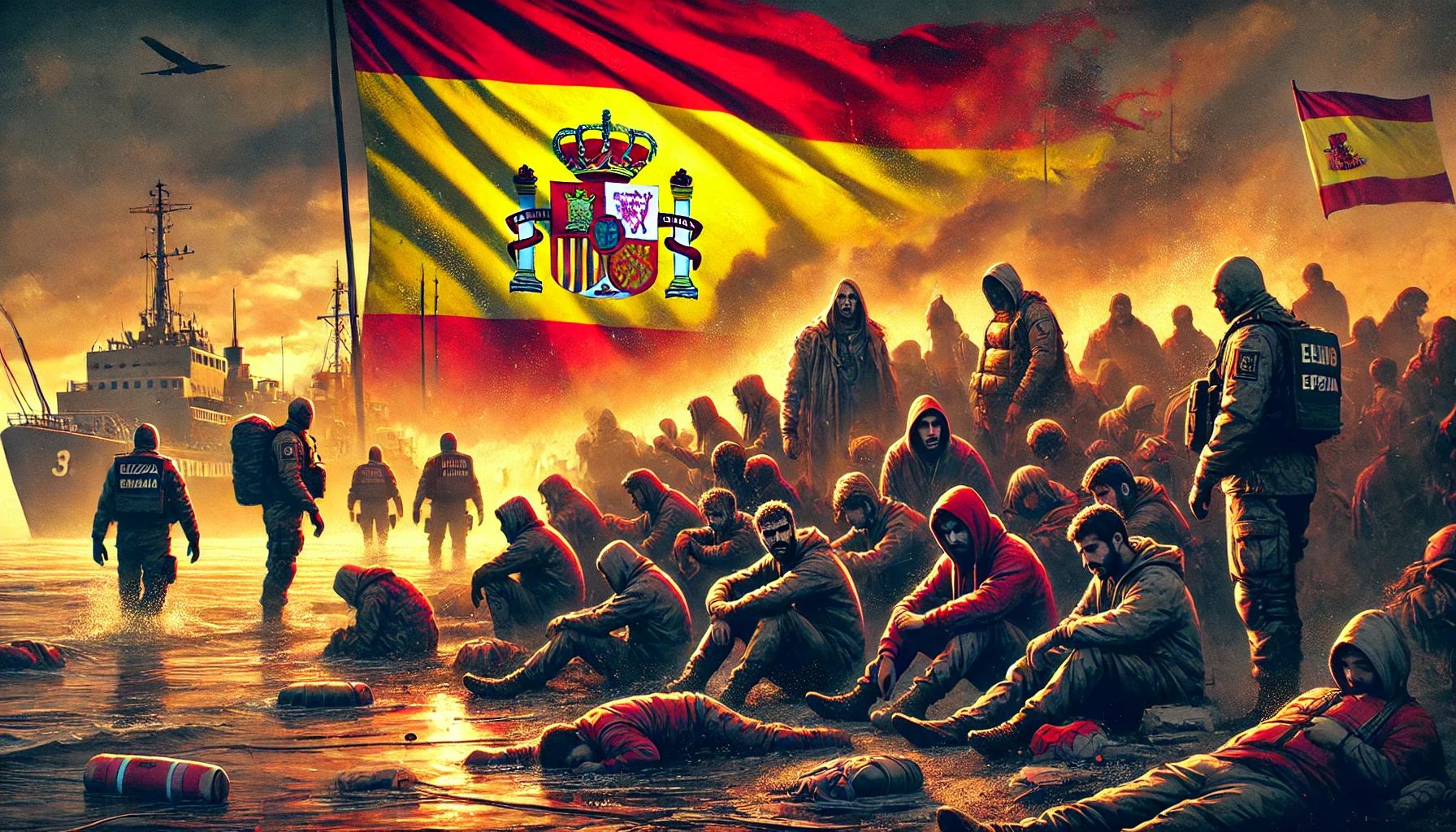 El Gobierno de España Enfrenta Críticas por el Manejo de la Crisis de Refugiados